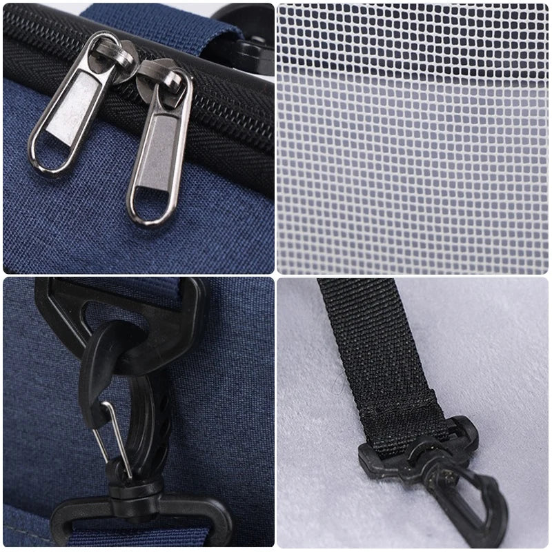 Foldable Breathable Pet Carrier Backpack – Dog & Cat Travel Bag