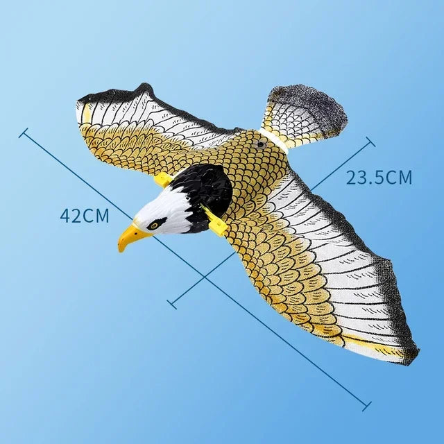 Electric Flying Bird Cat Toy – Interactive Teaser & Scratch Rope