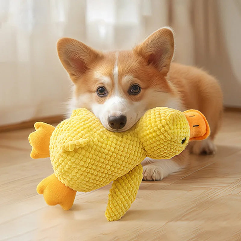Indestructible Chew Toy – Interactive Plush for Cats & Dogs