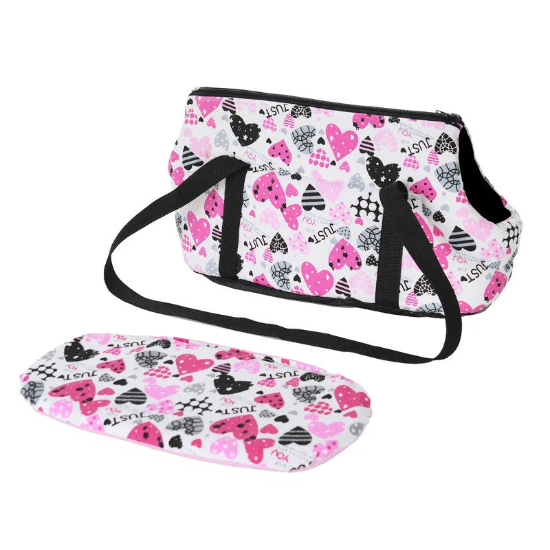 Classic Soft Pet Carrier – Small Dog & Cat Travel Backpack