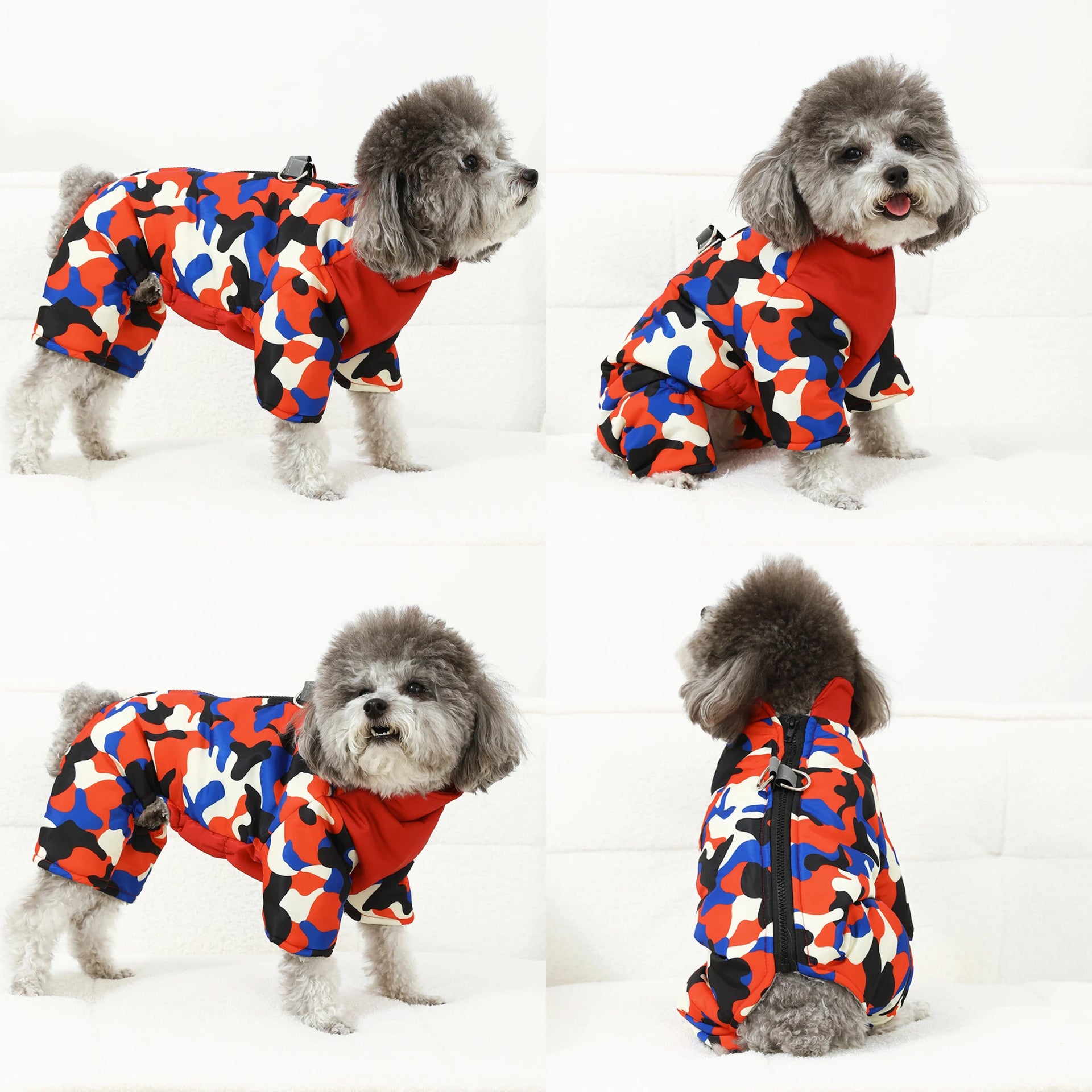 Autumn Winter Pet Clothes – Cozy Windproof Jacket for Small & Medium Dogs and Cats