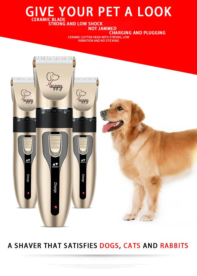 Electric Pet Clipper Grooming Kit