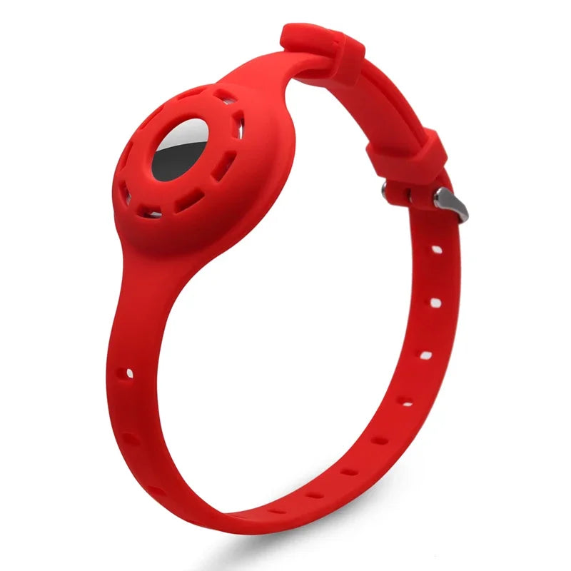 Silicone Anti-Lost Pet Collar – Adjustable for Apple AirTag