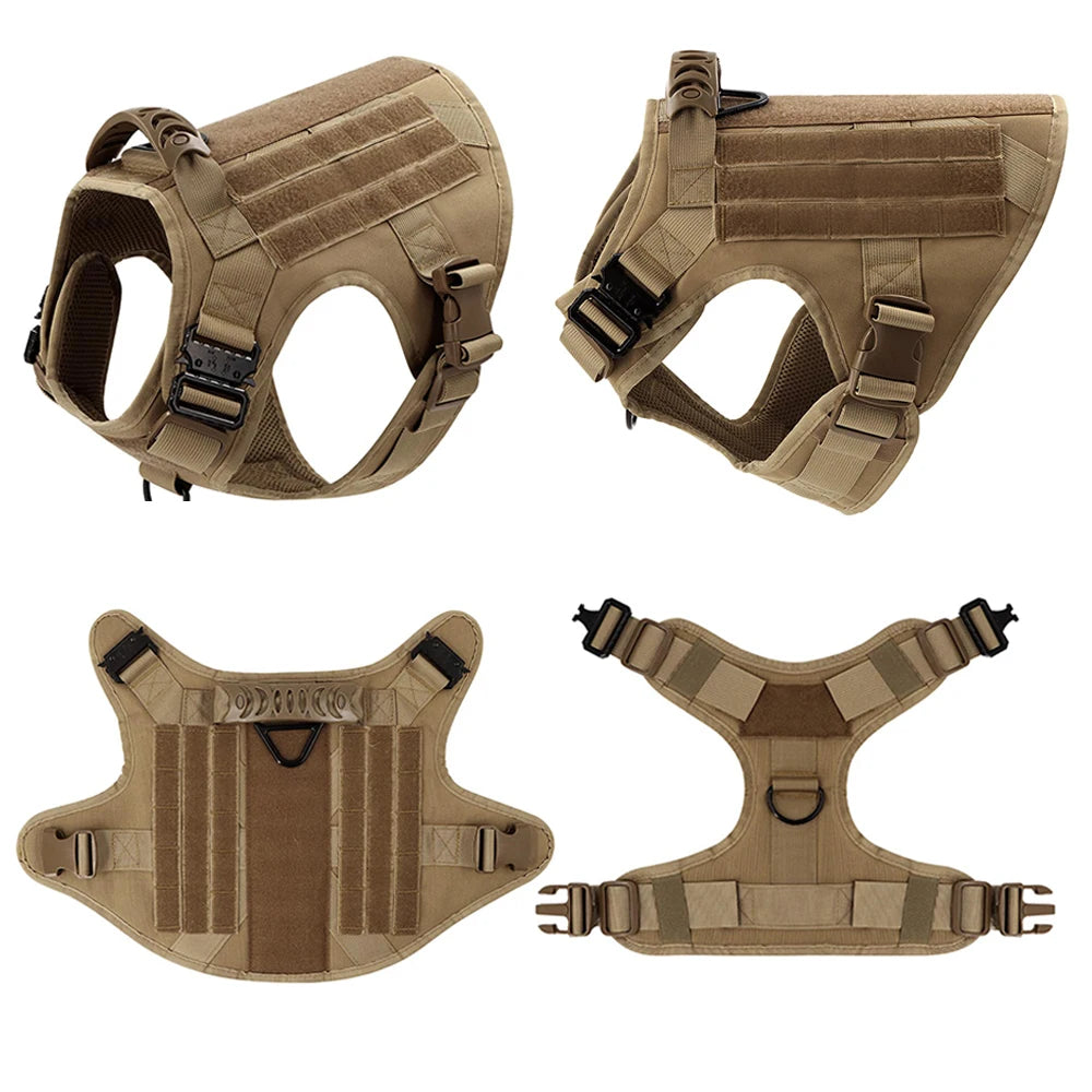Large Dog Harness & Leash Set – Training Vest for Medium & Large Dogs