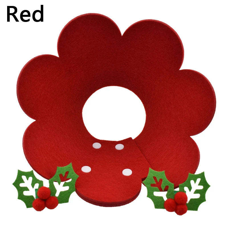Adorable Flower Recovery Collar – Soft & Adjustable Protective Cone for Cats, Puppies, and Kittens