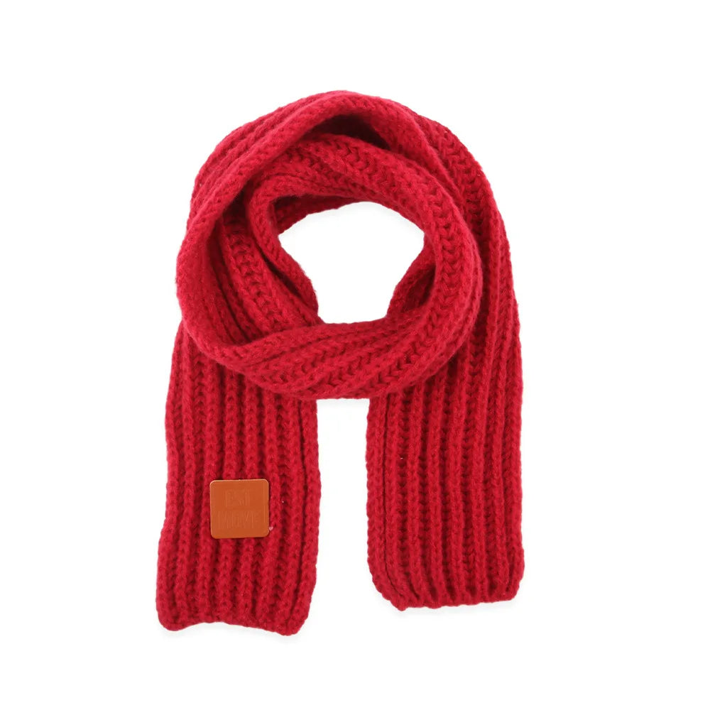 Warm Knitted Dog Scarf – Winter Pet Scarf for Puppies, Small Dogs, and Cats Christmas Accessories