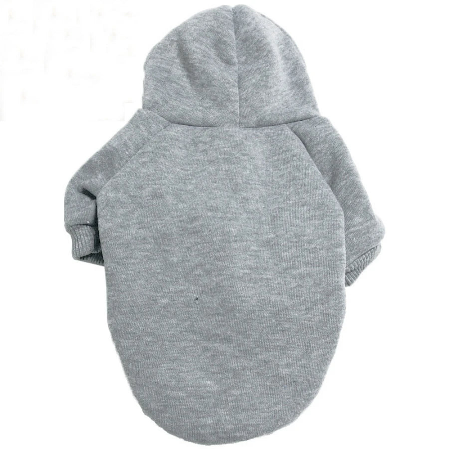 Winter Dog Hoodie Sweatshirt – Warm Sport Coat for Small to Large Dogs