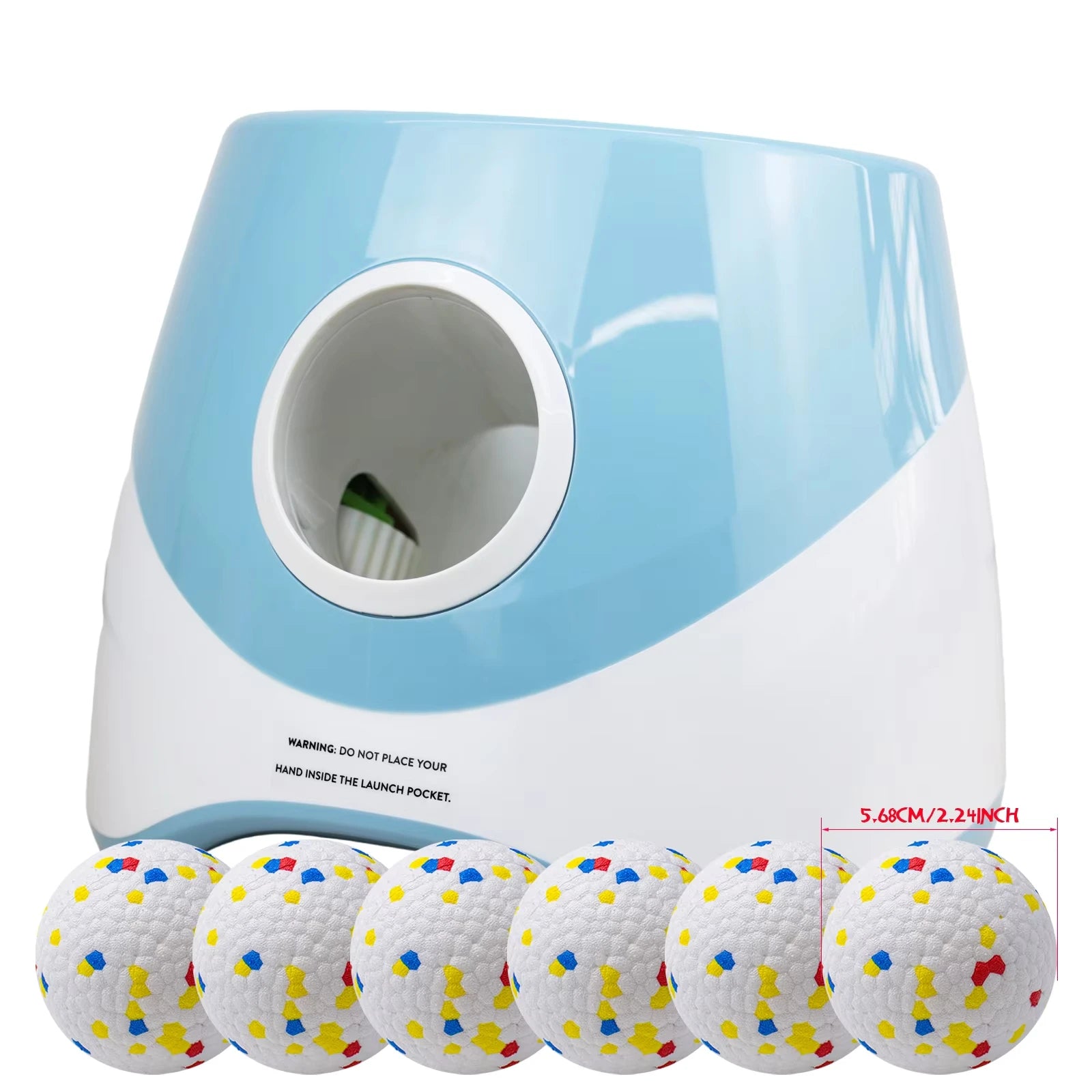 Automatic Dog Ball Launcher – Interactive Fetch Machine with 3 Tennis Balls, Adjustable Distance for Indoor & Outdoor Fun