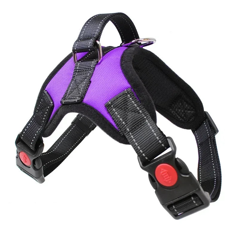 Reflective Saddle Dog Harness – No-Pull Adjustable