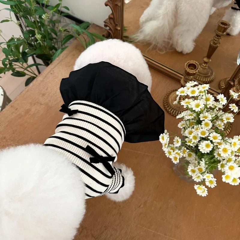 Summer Striped Dog Dress