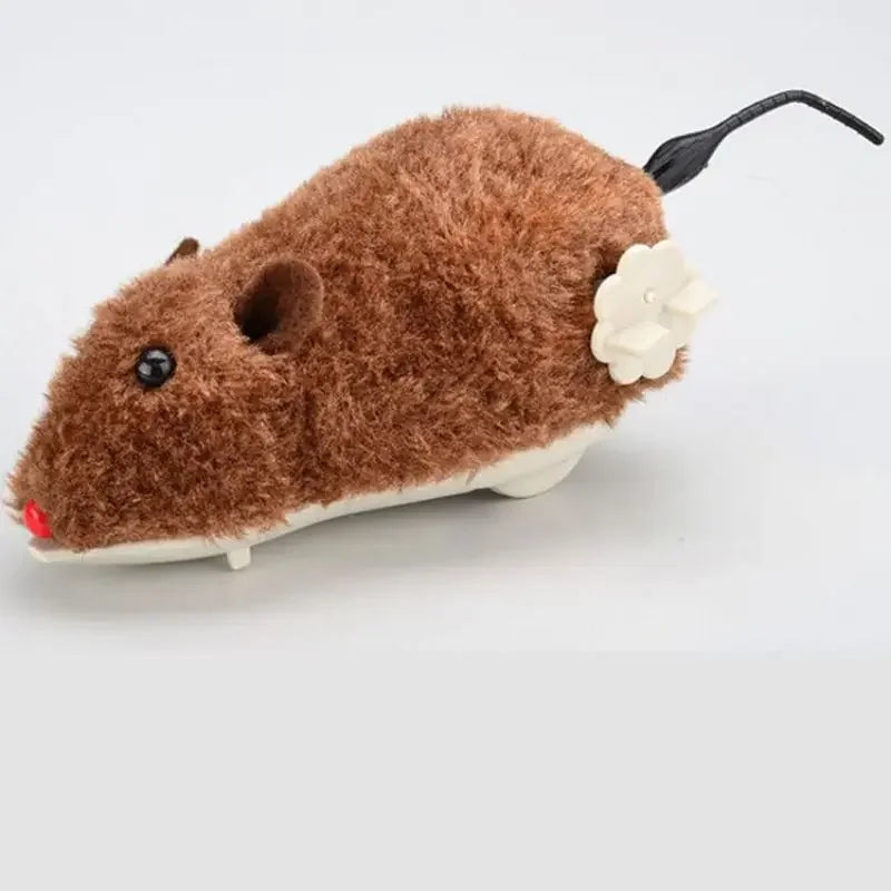 Lifelike Plush Mouse Toy – Running Rat for Cats & Dogs