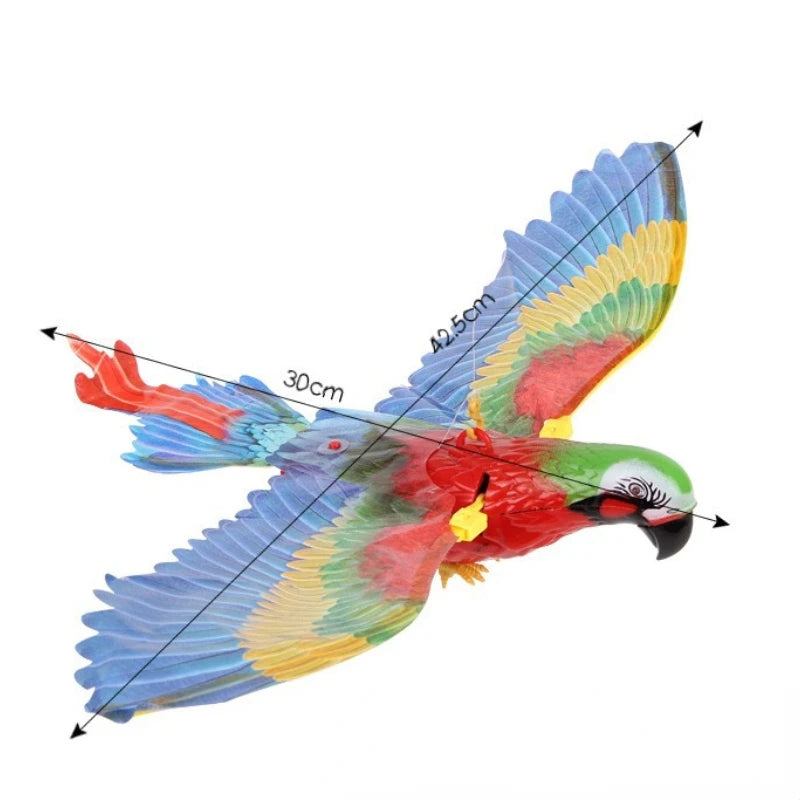Electric Flying Bird Cat Toy – Interactive Teaser & Scratch Rope