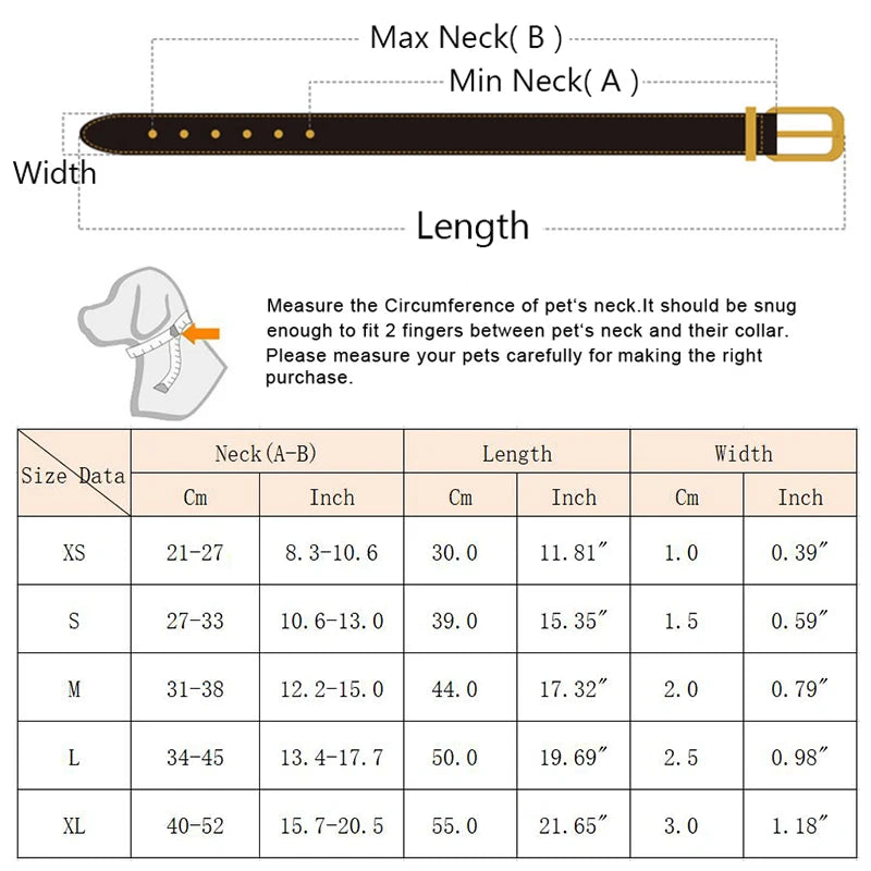 PU Pet Collar with Scarf – Adjustable for Small & Medium Dogs