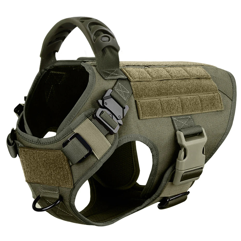Large Dog Harness & Leash Set – Training Vest for Medium & Large Dogs