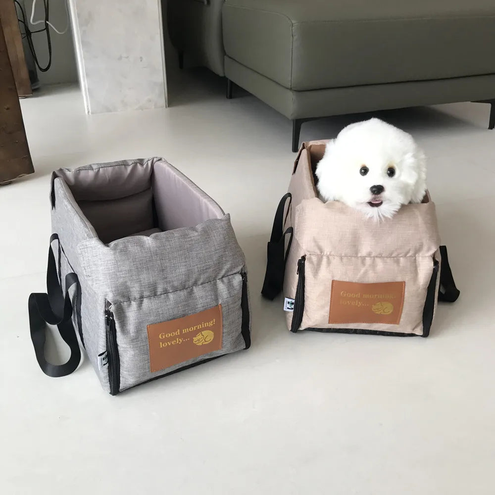 Portable Dog Car Seat Bed