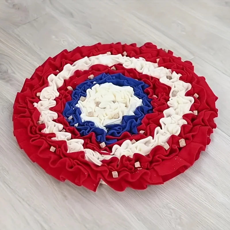 Dog Snuffle Mat – Slow Feeder & Smell Training Toy for Boredom Relief & Mental Stimulation