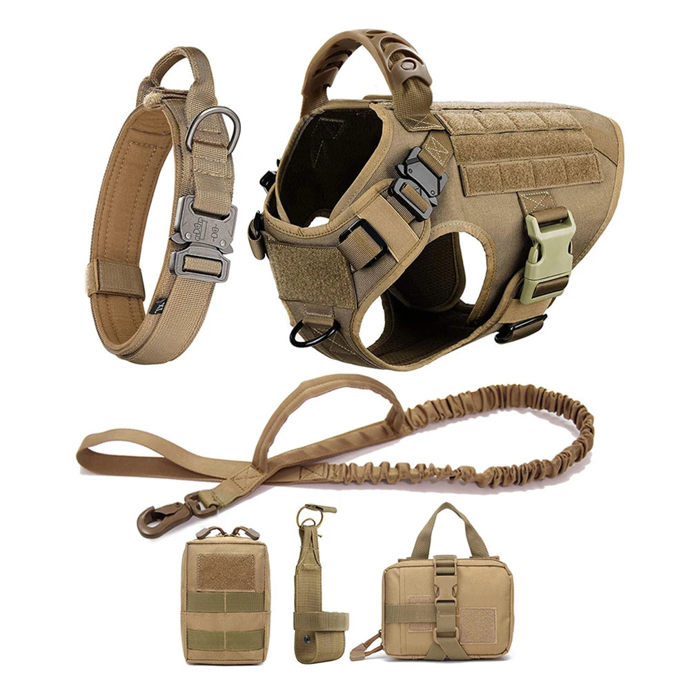 Large Dog Harness & Leash Set – Training Vest for Medium & Large Dogs
