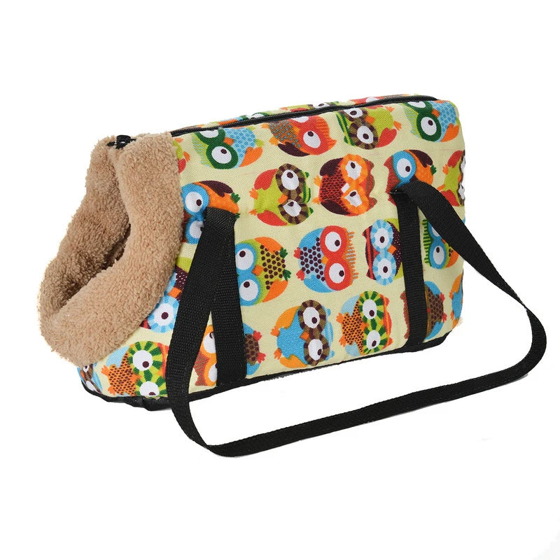 Classic Soft Pet Carrier – Small Dog & Cat Travel Backpack